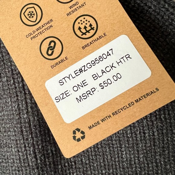 GERRY Men's Cuffed Beanie Hat NWT - Picture 4 of 5